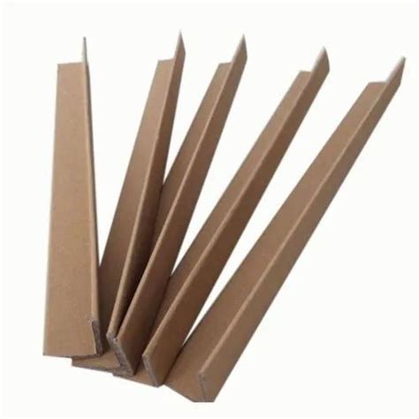 Brown 10mm Paper Edge Protector For Packaging Protection At Rs 6piece