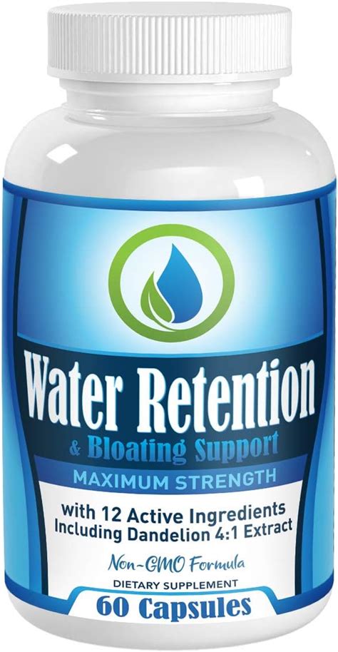 Natural Water Retention Pillssupplement Bloating Relief And Water
