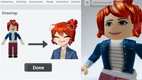 You Can Now Turn Your Roblox Avatar In To Drawing 😍🥰 Youtube
