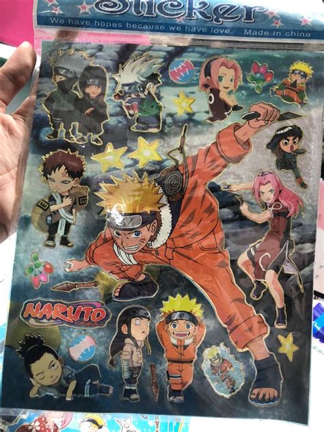 Sticker Autocollant Poster A4 Manga Naruto Shippuden Minato Namikaze