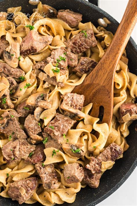Beef Stroganoff A Hearty Comforting Dish Of Beef And Mushrooms In Gravy