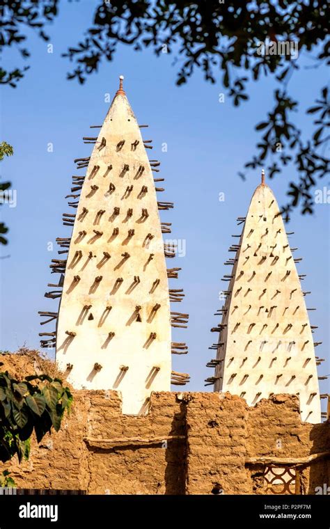 Burkina Faso Hauts Bassins Region Bobo Dioulasso Dioulassoba Mosque