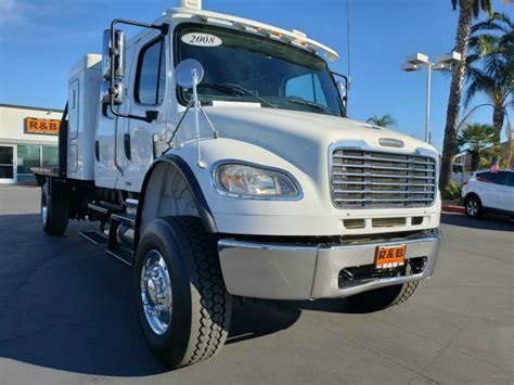 Freightliner 4x4 Crew Cab With Sleeper And 10ft Deck Automatic Trans