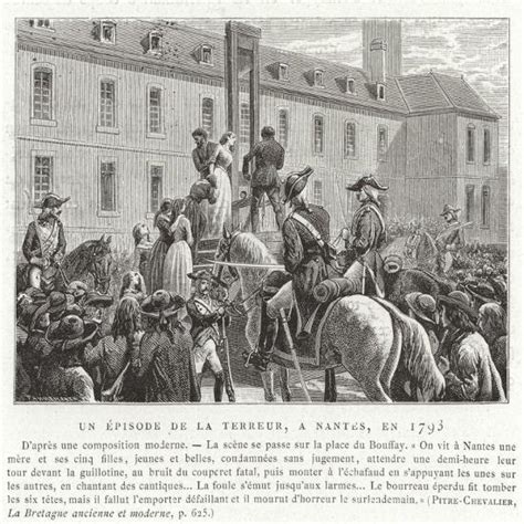 An Episode During The Reign Of Terror French Revolution Nantes 1793