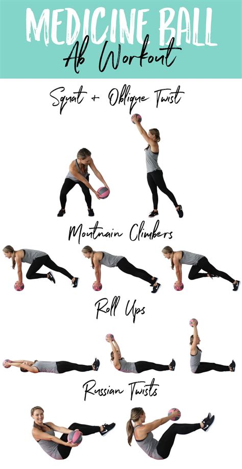 Medicine Ball Ab Workout The Live Fit Girls