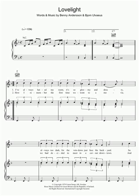 My Love My Life Piano Sheet Music Onlinepianist