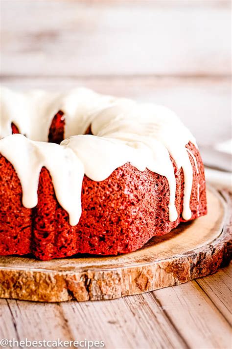 Red Velvet Cream Cheese Bundt Cake Recipe Cake Mix Recipe