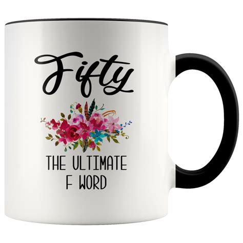 She hit the half century mark! Funny 50th Birthday Gift for Women 50th Birthday Party ...