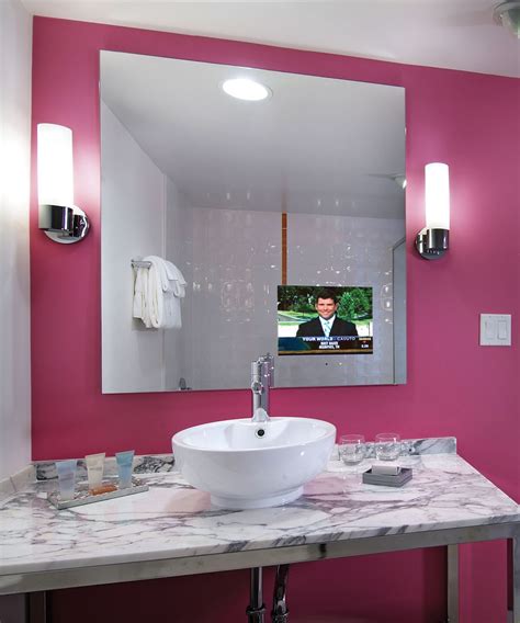 It is the one one aspect of a bathroom which is easily overlooked is the window sill. Loft™ Bathroom Mirror TV | Electric Mirror®