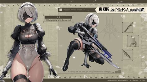 Nier Automatas 2b Gets New Costumes For X Rated Anime Crossover