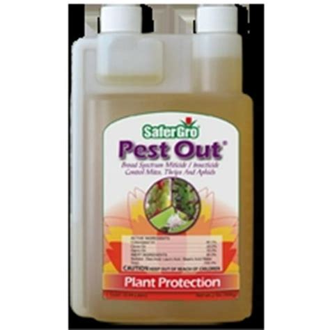 Safer Gro 4238p Pest Out All Natural Pesticide 1 Pint