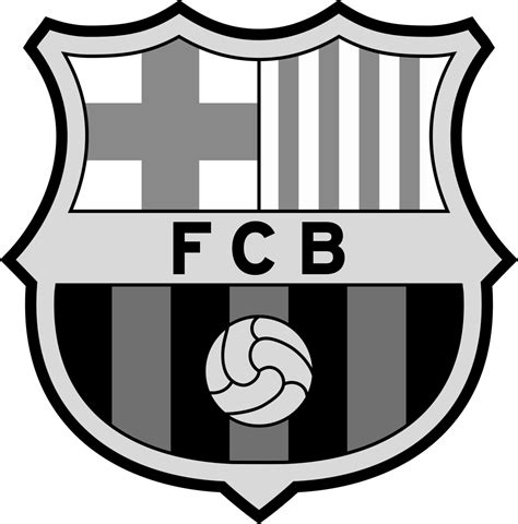 Fc Barcelona Logo Black And White Png Escudo Fc Barcelona Png Free Porn Sex Picture