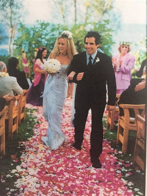 Christine Taylor And Ben Stiller 2000 Celebrity Weddings Celebrity