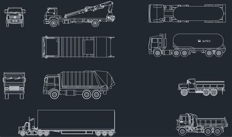 Trucks Cad Blocks Free Cad Block And Autocad Drawing