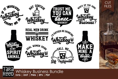 Whiskey Business Whiskey SVG And Cut Files For Crafters 132404