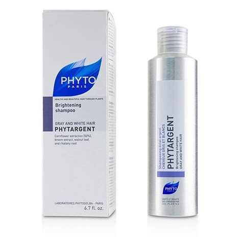 Phyto Phytargent Brightening Shampoo Gray And White Hair 200ml