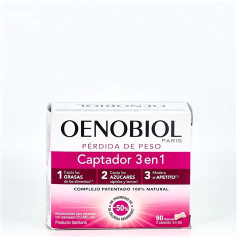 Oenobiol Fat Collector 3 Em 1 Complemento De Emagrecimento