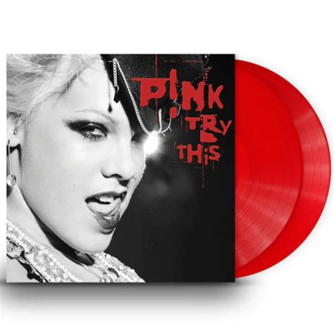 Pnk Try This Limited Edition Red Vinyl 2lp Set The Vinyl Store