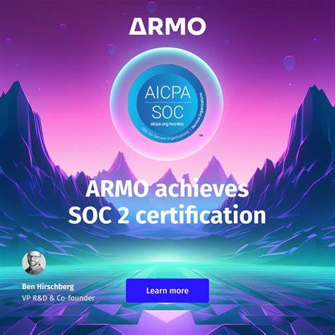 Armo Achieves Soc 2 Certification Armo