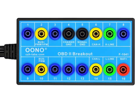 Buy Obd Ii Breakout Diagnostic Box Obd Pinout Tester Detector Online At Desertcartuae