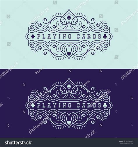 Flourishes Luxury Elegant Ornament Label Template With