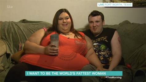 Stone Woman Who Wants To Be Fattest In World Blasted For Being Irresponsible Wanting Baby