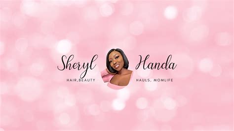 Girly Youtube Banner Template
