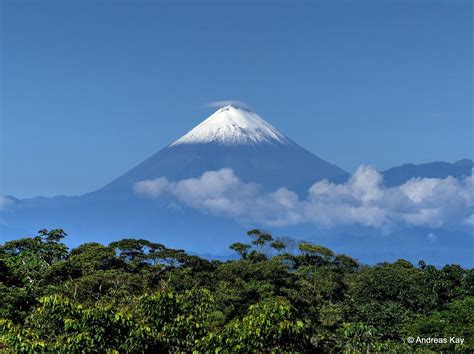 Volcan Sangay Ecuador Natural Landmarks Scenery