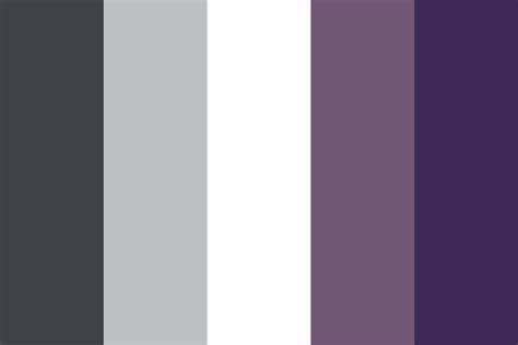 Purple Reflow Gray Color Palette
