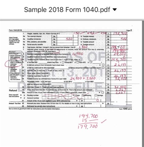 1040 Tax Tables 2018 Pdf Elcho Table