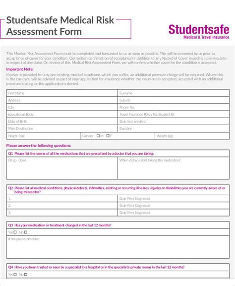 Medical Device Risk Assessment Template Bloggingsadeba