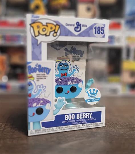 Boo Berry Cereal Box General Mills Funko Pop Funko Exclusive
