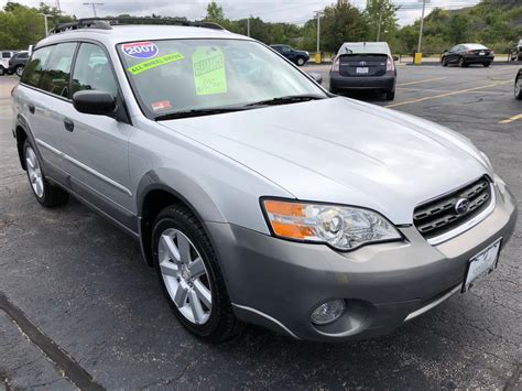 Prices, costs, options, colors, what's new, images, links and more. Used 2007 SUBARU LEGACY OUTBACK 2.5I For Sale ($10,500 ...