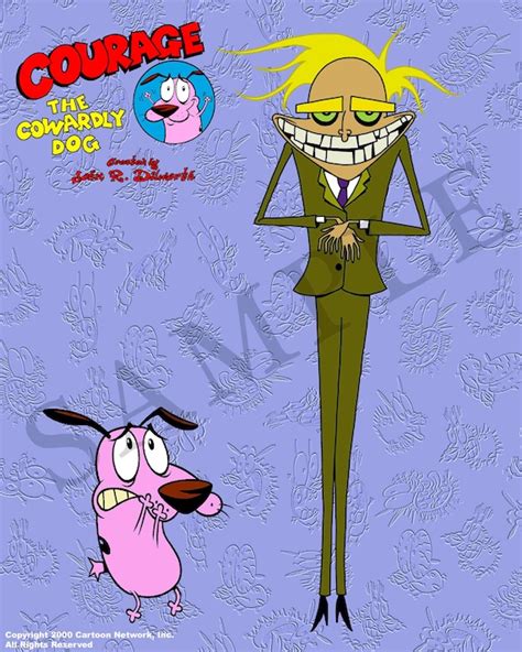 Courage The Cowardly Dog And Freaky Fred