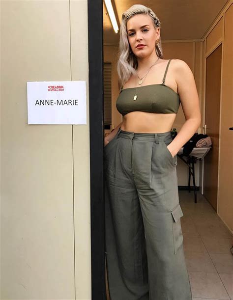 Reading Festival 2017 Anne Marie Nipples Malfunction In Sexy Outfit