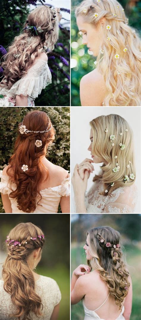 100 Romantic Long Wedding Hairstyles 2020 Curls Half