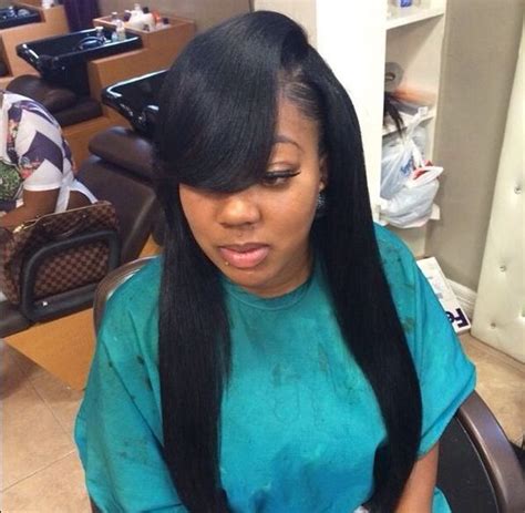 42 Best Images About Deep Side Part Weave On Pinterest