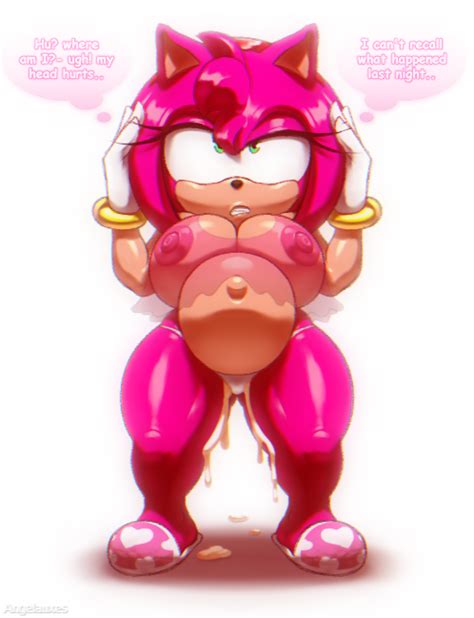 Amy Rose Hangover By Angelauxes Hentai Foundry