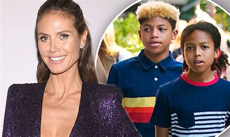 Heidi Klum Says Her Sons Henry And Johan Are Very Sexy Daily Mail Online