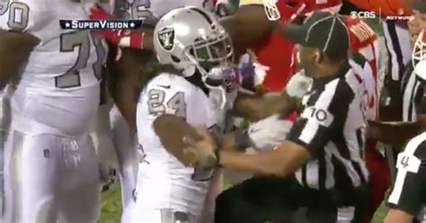 Marshawn Lynch Gets Ejected For Running Onto Field And Shoving An Official Video