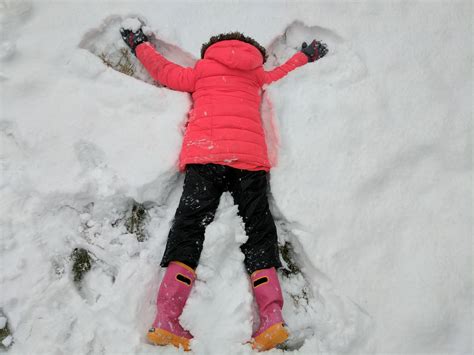 Explained How To Make Snow Angels To My Kids Forgot One