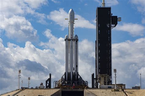 The Launch Of Spacexs Next Falcon Heavy Rocket Is Scheduled For Early