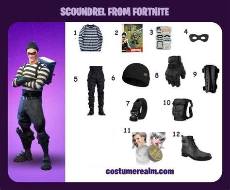 How To Dress Like Fortnite Scoundrel Costume Guide Diy Fortnite