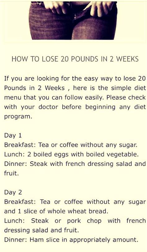 Weight Loss Transformations How To Lose Weight In 2 Weeks Plan