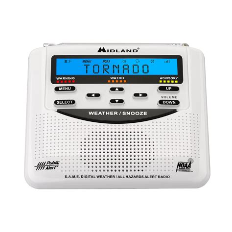 Best Noaa Weather Radio With Battery Backup And Cell Charger Weather