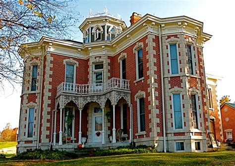 An Indiana 19th Century Home Victorian Homes Architecture Historic