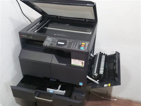 Black White Kyocera Multi Function Photocopy Machine Supported Paper