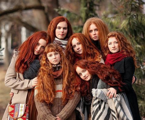 Seven Redheads For An Inspiring Monday Tuesday Wednesday Thursday Friday Saturday Sunday