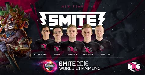 Nrg Esports Adds Smite World Champions To The Roster