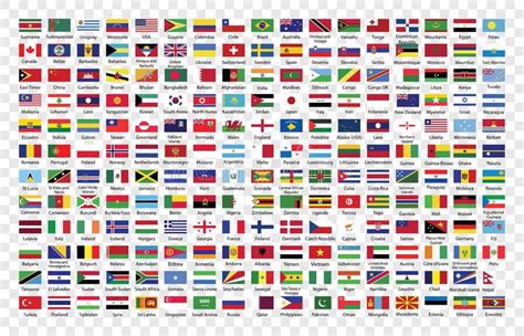 World Flag Collection Stock Vector Illustration Of Europe 142131179